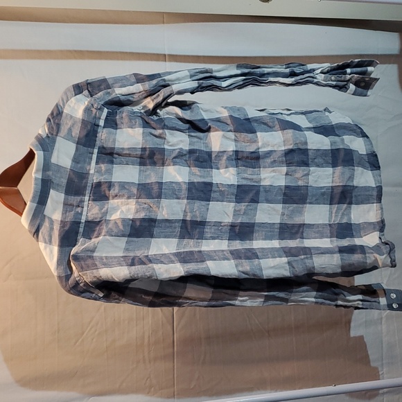 French connection 100% linen button down shirt - Picture 3 of 5